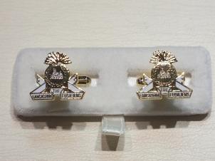 Lancashire Fusiliers enamelled cufflinks - Click Image to Close
